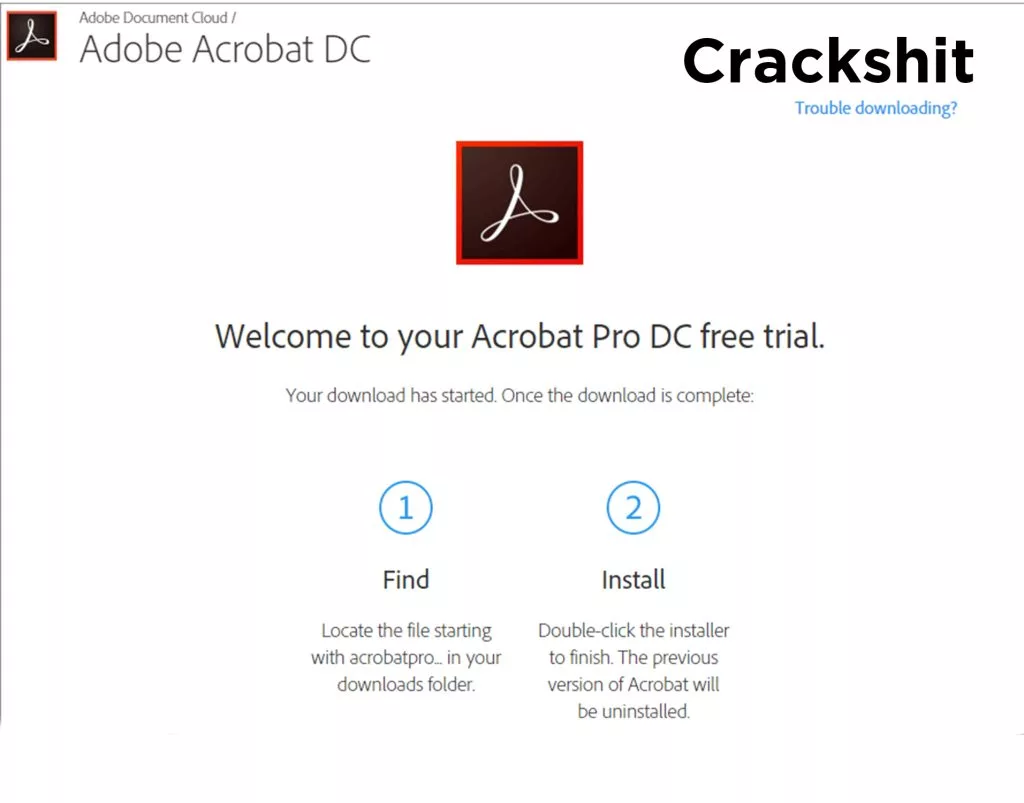 Adobe-Acrobat-Pro-DC-Crack Interface