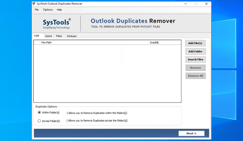 SysTools Outlook Duplicates Remover Crack